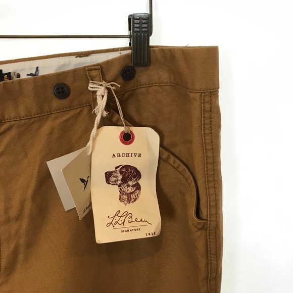NWT Womens Size 16 16x33 LL Bean Signature Vintage Archive Field Trouser Pants - Picture 2 of 5